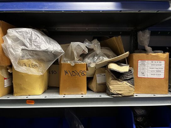 Indhold på 1 fag lagerreol