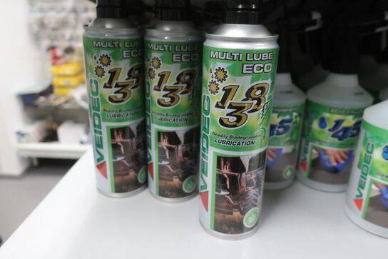 Hylde med div. Plejemidler