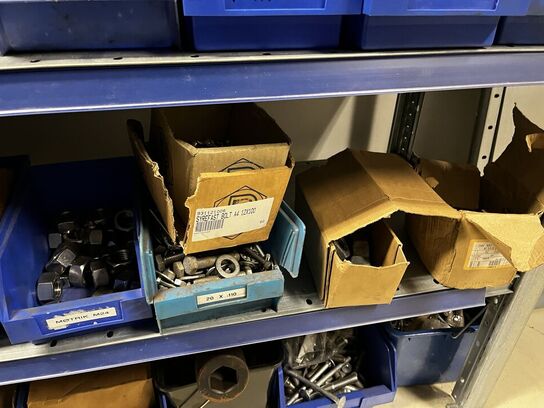 Indhold på 1 fag lagerreol