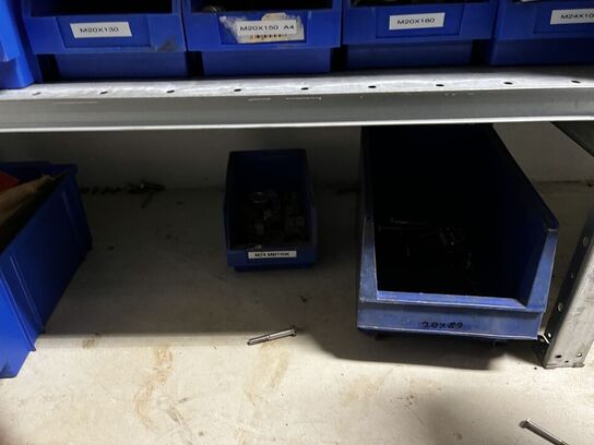 Indhold på 1 fag lagerreol