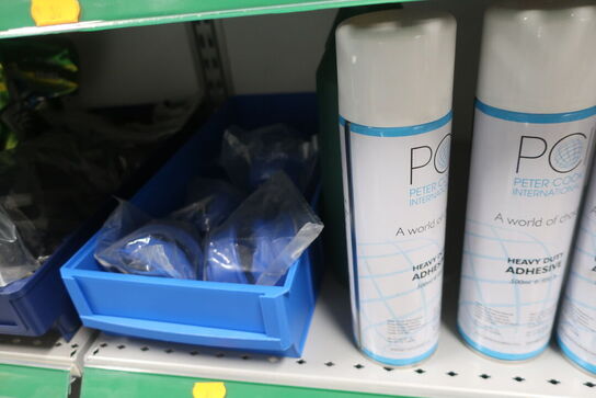 Hylde med div. Plejemidler