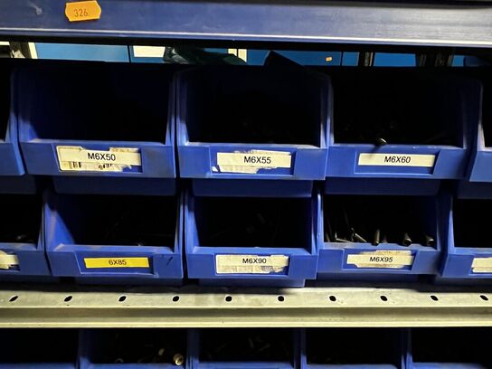 Indhold på 1 fag lagerreol