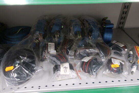 Hylde med div. Spændestroppe