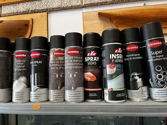 Hylde med div. Plejemidler CARAMBA