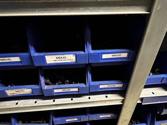 Indhold på 1 fag lagerreol