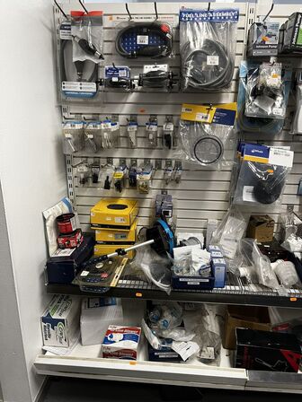 Div. Varelager på reol