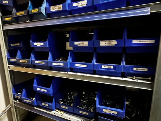 Indhold på 1 fag lagerreol