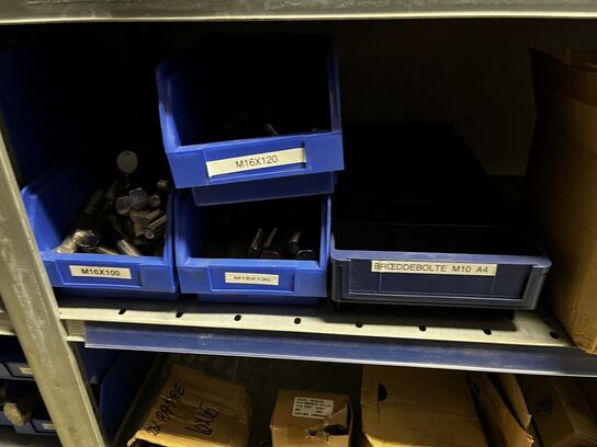 Indhold på 1 fag lagerreol