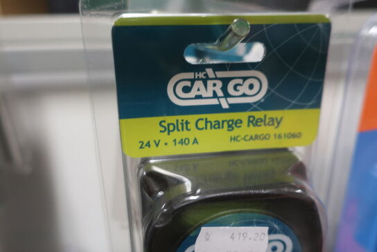 4 stk. relay CAR GO
