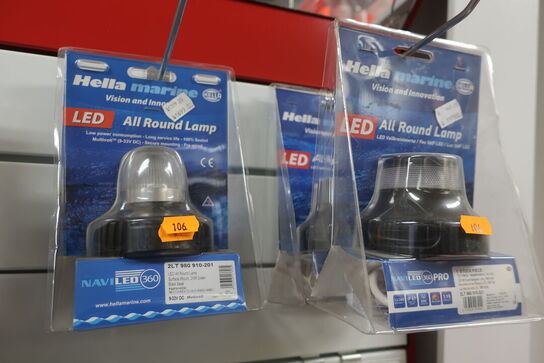 3 stk. lamper HELLA MARISE