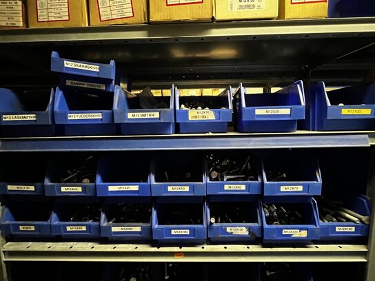 Indhold på 1 fag lagerreol