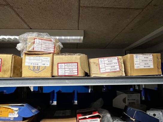 Indhold på 1 fag lagerreol