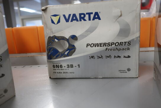 3 pakker varelager VARTA Poersports FreshPack