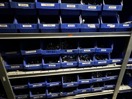 Indhold på 1 fag lagerreol