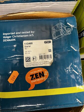 Startmotor CARGO 113468