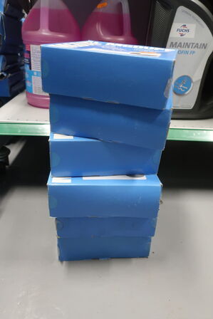 6 kasser varelager MGDUFF