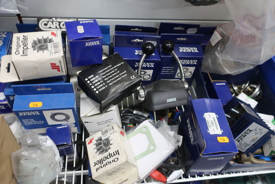 Hylde med div. Varelager VOLVO PENTA m.fl.