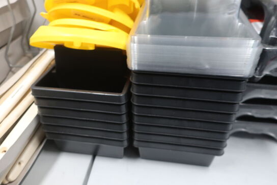 Malerbakker samt ruller 