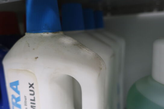 Hylde med div. Plejemidler