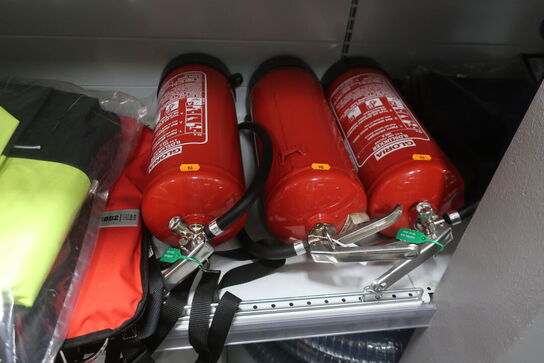 3 stk. ildslukkere GLORIA