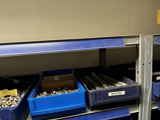 Indhold på 1 fag lagerreol