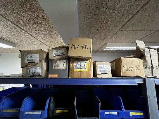 Indhold på 1 fag lagerreol