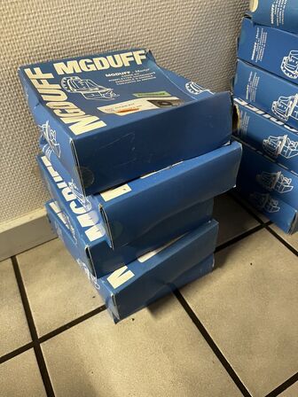 5 pakker varelager MGDUFF 