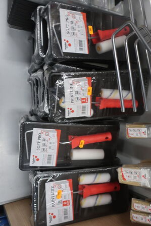 Malerbakker samt ruller 