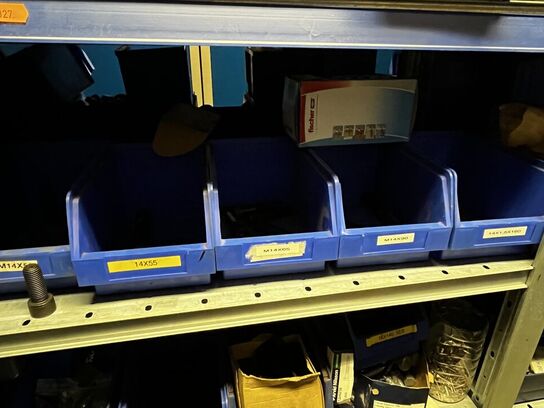 Indhold på 1 fag lagerreol