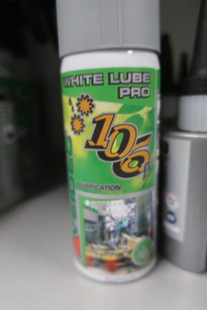 Hylde med div. Plejemidler