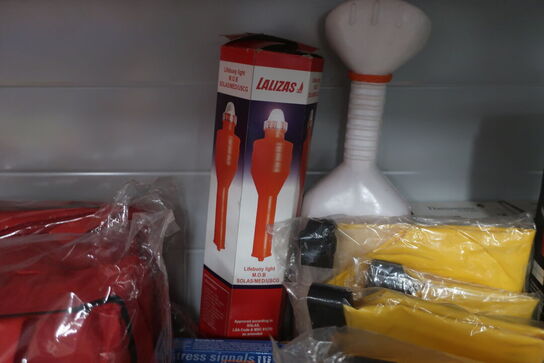 Div. Førstehjælpskit, sikkerhedsveste m.m.