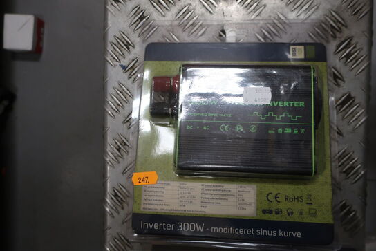 2 stk. inverter 300W