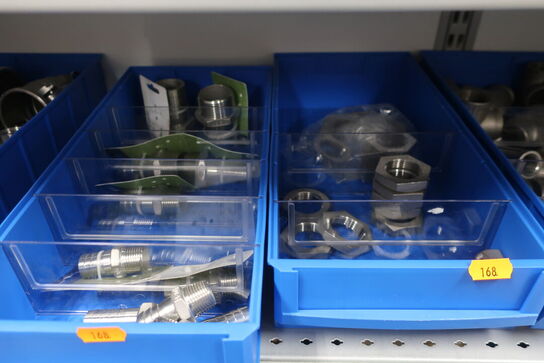 Hylde med div. Fittings