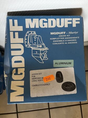 7 pakker varelager MGDUFF