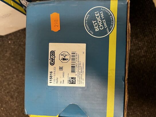 Startmotor CARGO 115816