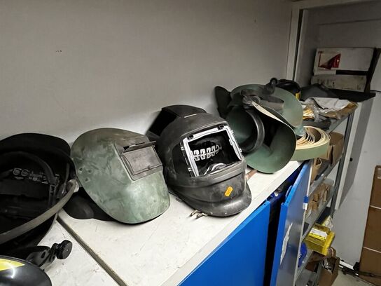 Div. Svejsemasker samt friskluftmasker