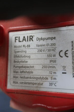 Dykpumpe FLAIR FL-55