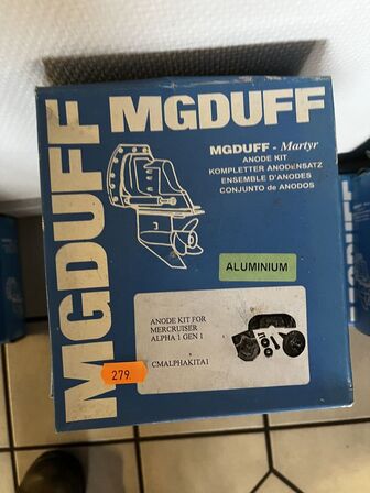 7 pakker varelager MGDUFF