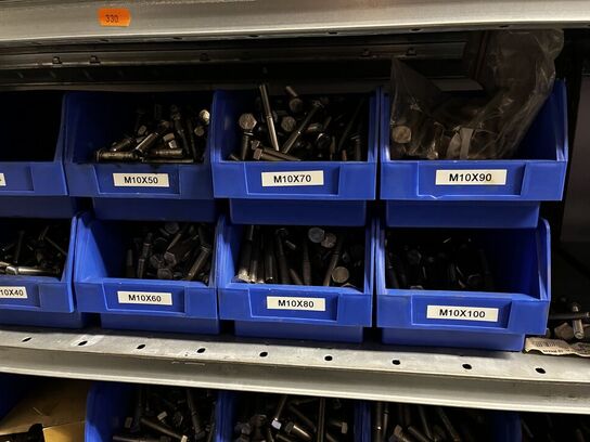 Indhold på 1 fag lagerreol