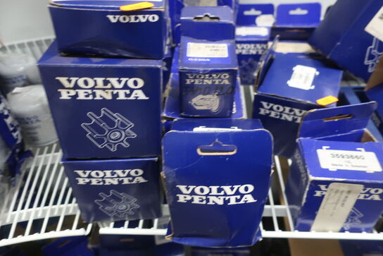 Hylde med div. Varelager VOLVO PENTA m.fl.