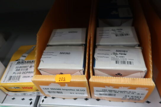 Hylde med div. varelager