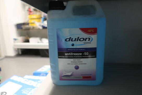 Hylde med div. Plejemidler