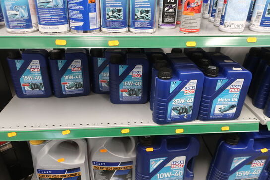 Hylde med div. Olie LIQUI MOLY