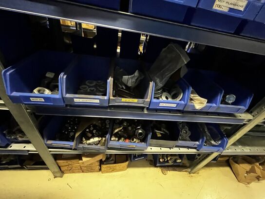 Indhold på 1 fag lagerreol