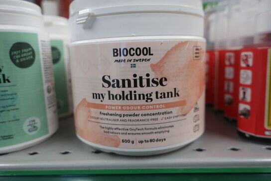 Hylde med div. Lim m.m.