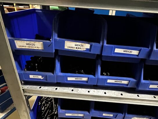 Indhold på 1 fag lagerreol