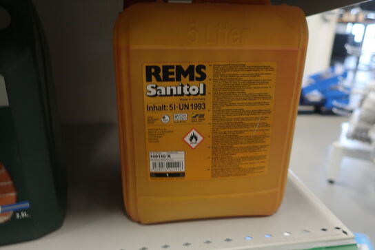 Hylde med div. Plejemidler