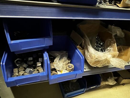 Indhold på 1 fag lagerreol