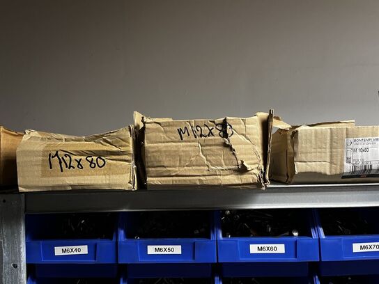 Indhold på 1 fag lagerreol