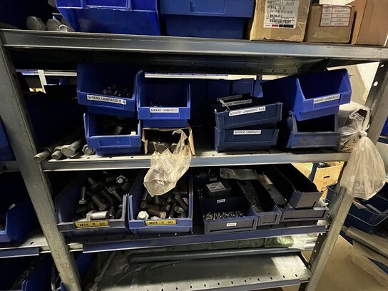 Indhold på 1 fag lagerreol